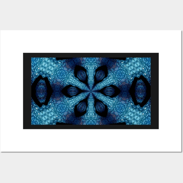 Blue Crystal Wall Art by ArtistsQuest